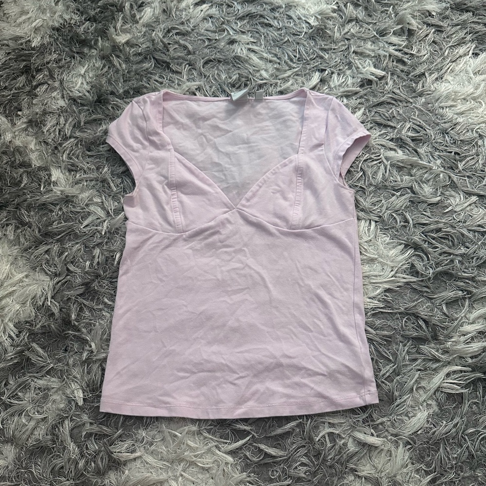 Aritzia pink top
